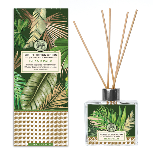*Home Fragrance Diffuser Island Palm Michel Design Works