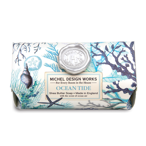 *Large Soap Bar Ocean Tide Michel Design Works