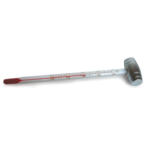 CellarDine Wine Barrel Thermometer Gift boxed
