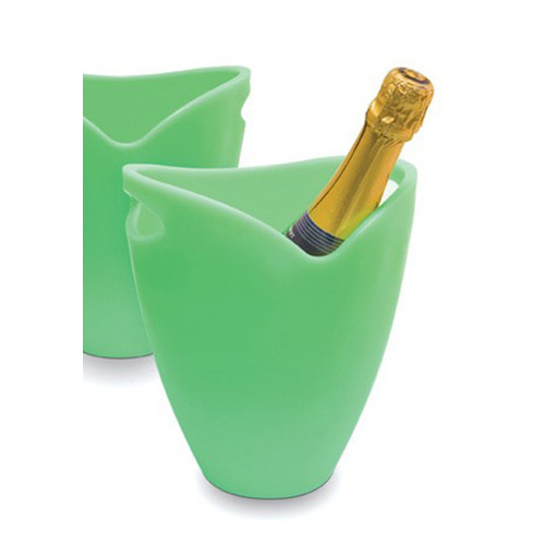 Pulltex Ice Bucket - Green ABS Plastic