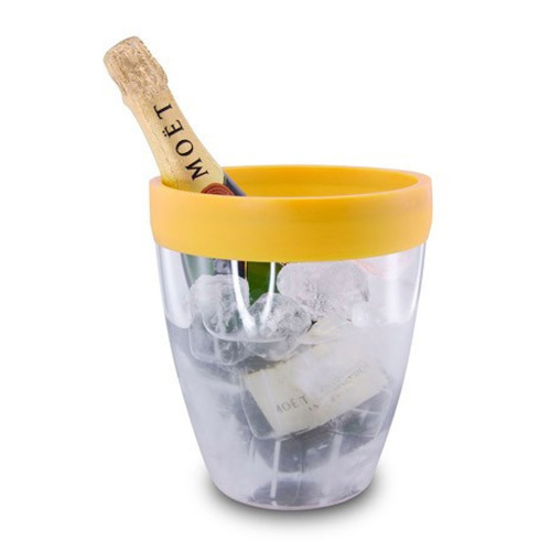 Pulltex Removable Top Ice Bucket - Yellow