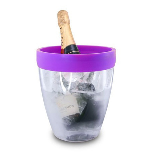 Pulltex Removable Top Ice Bucket - Purple