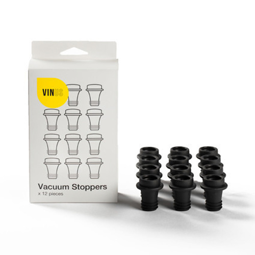 Vinus Vacuum Stoppers - BULK Set of 12