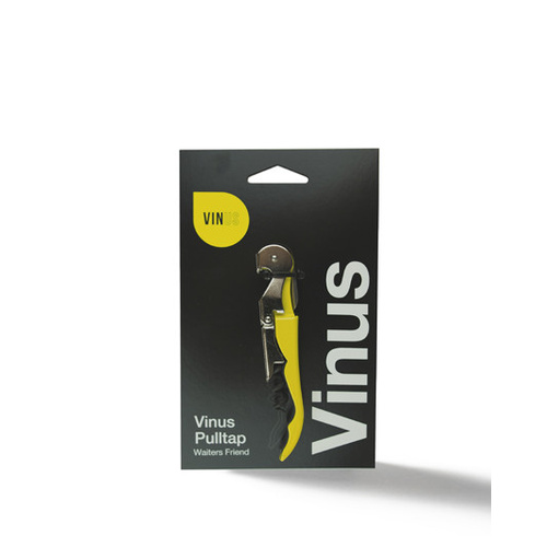 Vinus Pulltaps Corkscrew Yellow