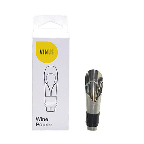 Vinus Stainless Steel Pourer with Stopper