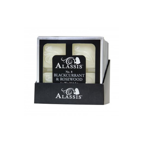 Alassis No. 8 Blackcurrant and Rosewood Wax Melts