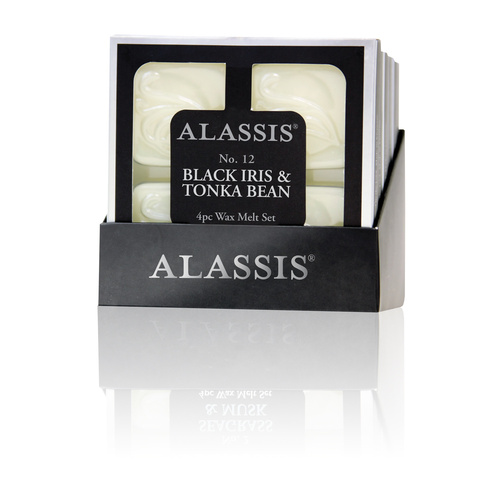 Alassis No.12 Black Iris and Tonka Bean Wax Melts