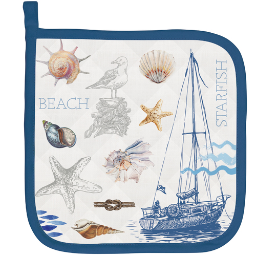 *Pot Holder The Shore Michel Design Works