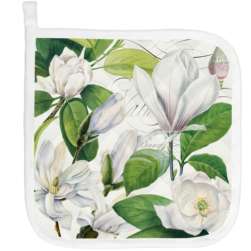 *Pot Holder Magnolia Petals Michel Design Works