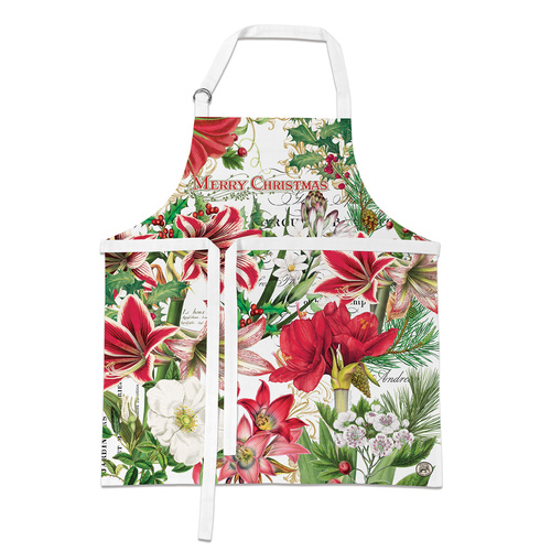 *Apron Merry Christmas Michel Design Works