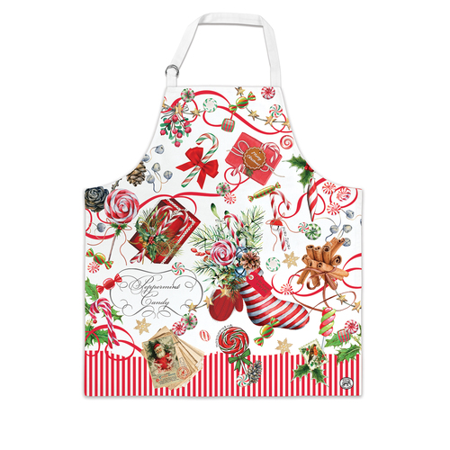 *Apron Peppermint Michel Design Works