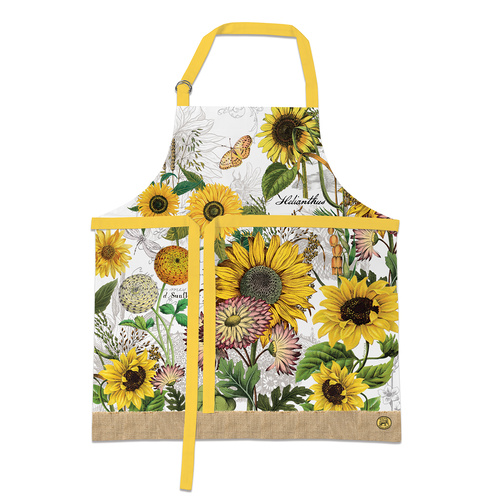 *Apron Sunflower Michel Design Works