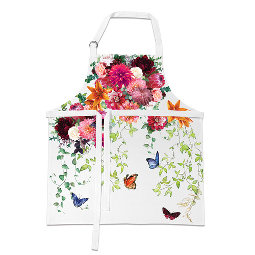 *Apron Sweet Floral Melody Michel Design Works