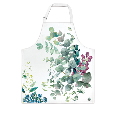 *Apron Eucalyptus & Mint Michel Design Works