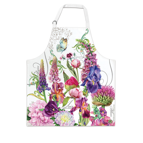 *Apron Deborah's Garden Michel Design Works