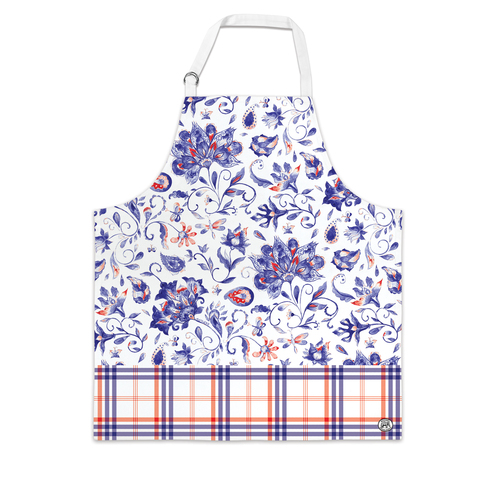 *Apron Paisley & Plaid Michel Design Works