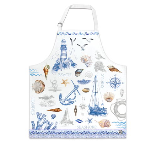 *Apron The Shore Michel Design Works