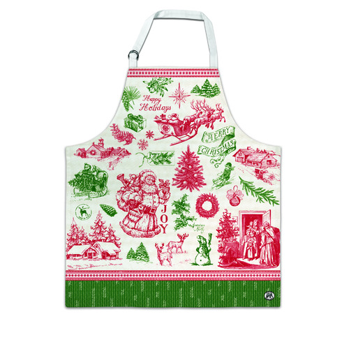 *Apron It's Christmastime Michel Design Works