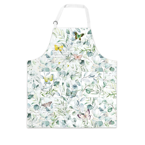 *Apron Butterfly Field Michel Design Works