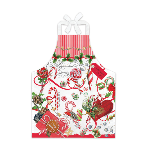 *Apron Childrens Peppermint Michel Design Works