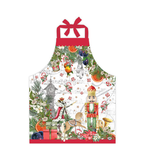 *Apron Nutcracker Suite Childrens Michel Design Works