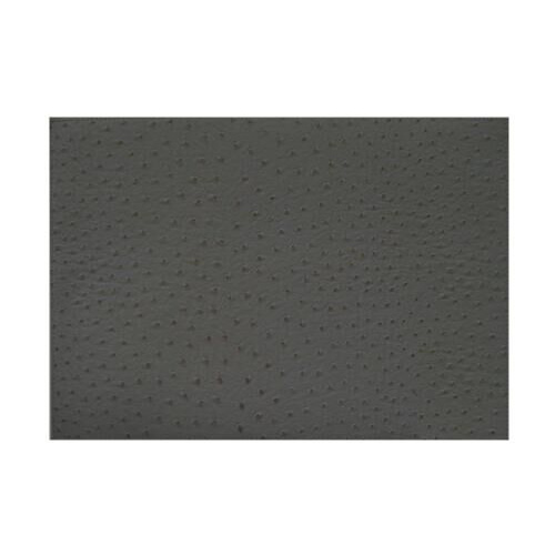 Bella Tavolo Placemat Faux Ostrich Leather Black