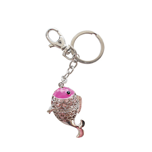 Bombay Duck Keyring Fish Diamante
