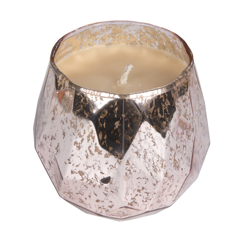 Bridgewater Sweet Grace Mercury Glass Copper Toned Candle