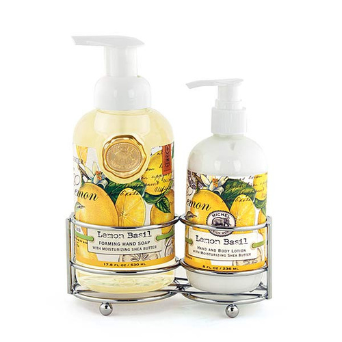 *Handcare Caddy Lemon Basil Michel Design Works