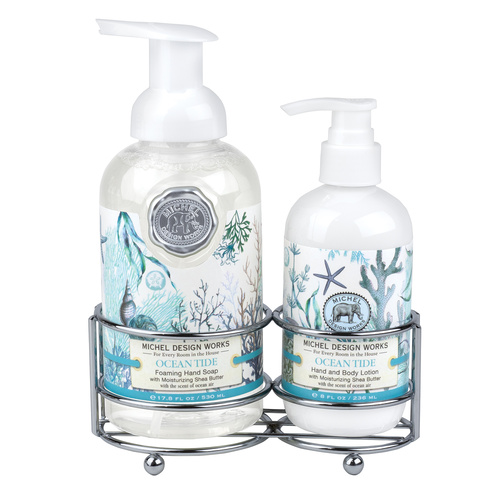 *Handcare Caddy Ocean Tide Michel Design Works