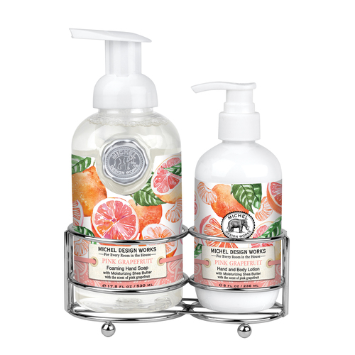 *Handcare Caddy Pink Grapefruit Michel Design Works