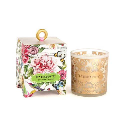*Candle Soy Wax Peony Michel Design Works