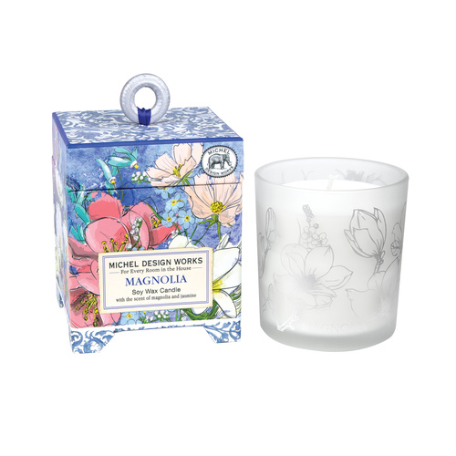 *Candle Soy Wax Magnolia Michel Design Works