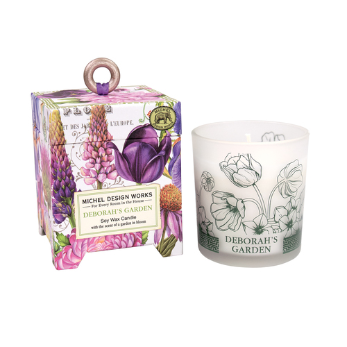 *Candle Soy Wax Deborah's Garden Michel Design Works