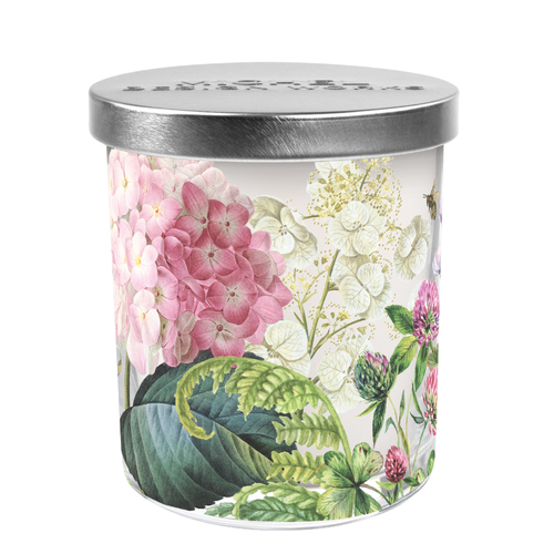 *Scented Jar Candles Wild Hydrangea Michel Design Works 