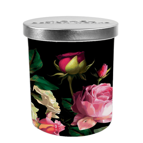 *Scented Jar Candles Midnight Rose Michel Design Works