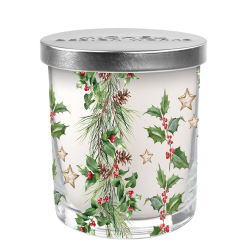 *Scented Jar Candles Holiday Garland Michel Design Works