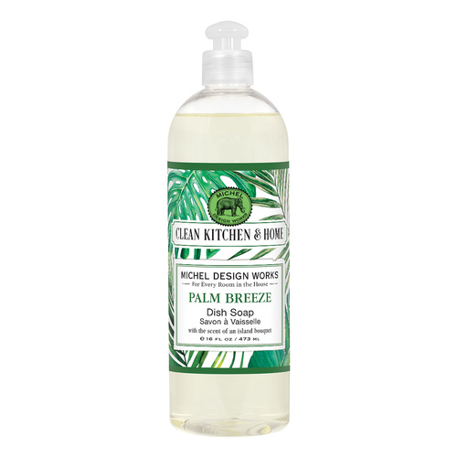 *Clean Home Dish Soap Palm Breeze Michel Design Works