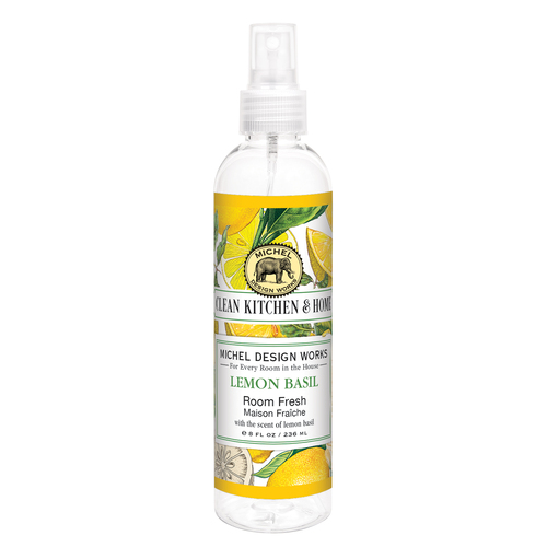 *Room Fresh Spray Lemon Basil Michel Design Works