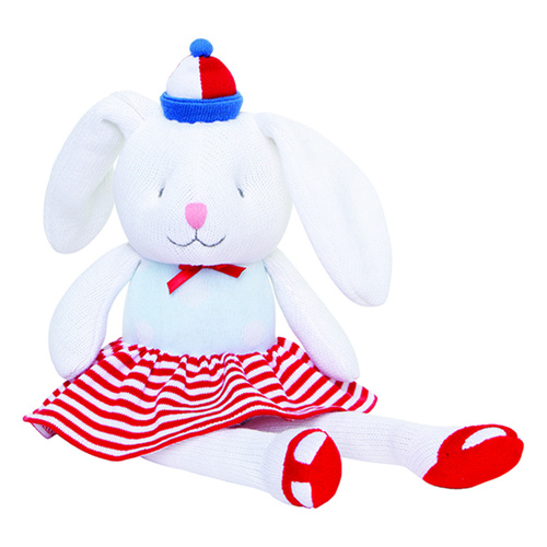 Elegant Baby 15' Nautical Bunny Knitted