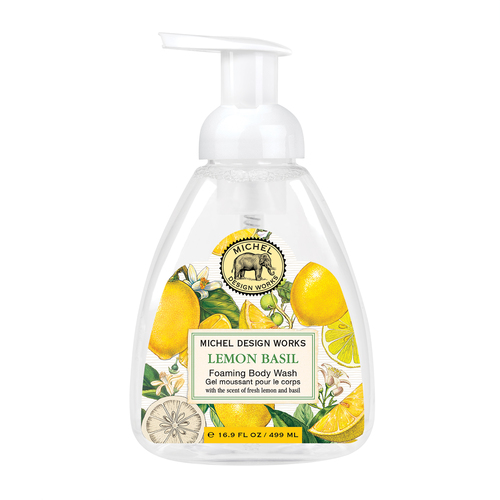 *Foaming Body Wash Lemon Basil Michel Design Works