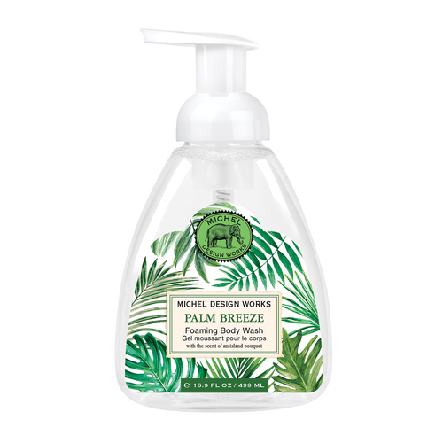*Foaming Body Wash Palm Breeze Michel Design Works