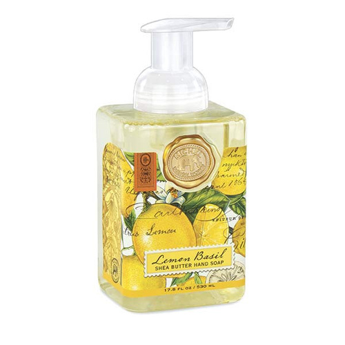 *Foaming Hand Soap Lemon Basil Michel Design Works 