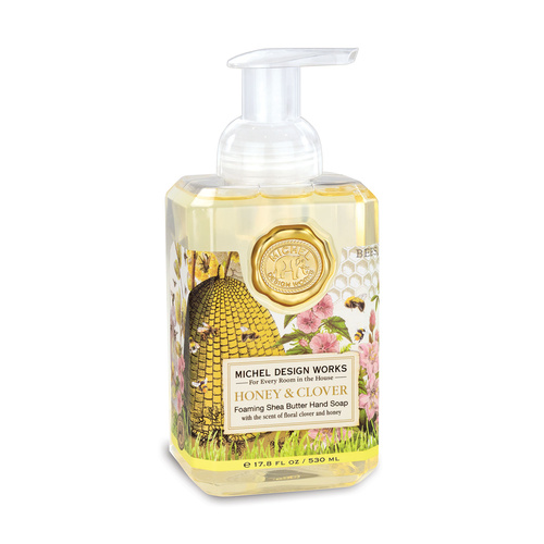 *Foaming Hand Soap Honey & Clover Michel Design Works