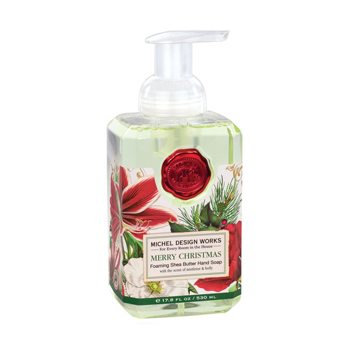 *Foaming Hand Soap Merry Christmas Michel Design Works