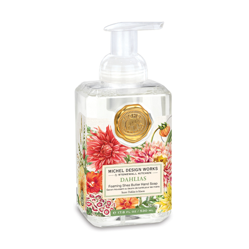 *Foaming Hand Soap Dahlias Michel Design Works 