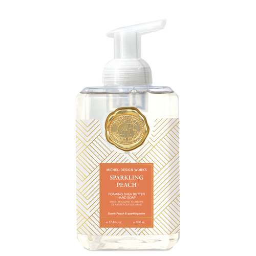 *Foaming Hand Soap Sparkling Peach Michel Design Works