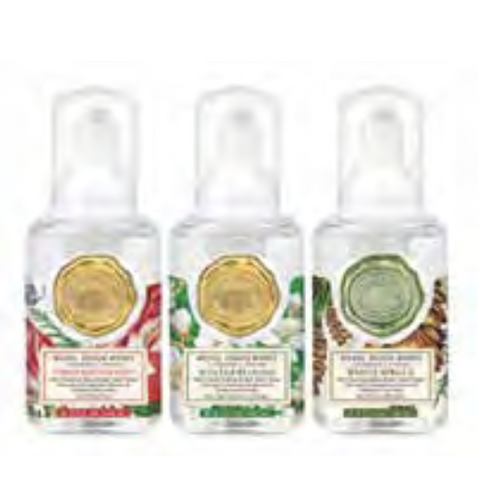 *Foaming Hand Soap Set Mini -White Spruce, Christmas Bouquet, Winter Blooms Michel Design Works