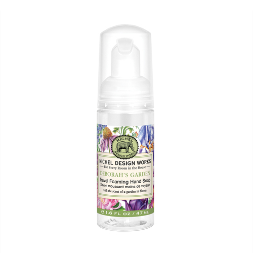*Travel Foaming Hand Soap Deborah's Garden Michel Design Works
