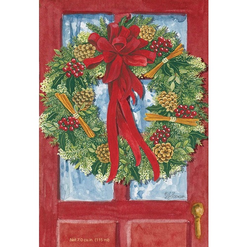 Fresh Scents - Sachet Red Door Wreath